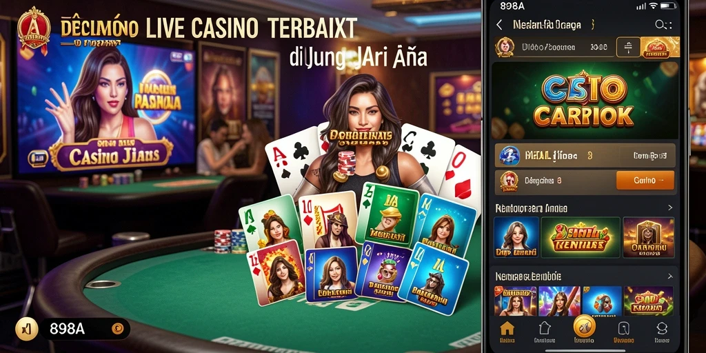Gameplay Live Casino yang mendebarkan dari 898A.