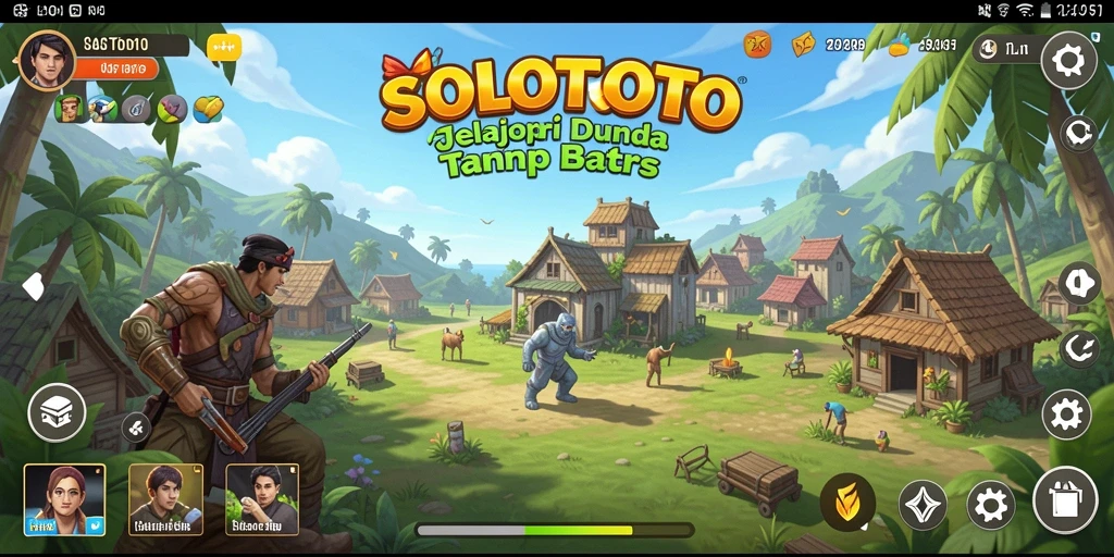 Gameplay Open World yang menakjubkan di dunia SOLOTOTO.