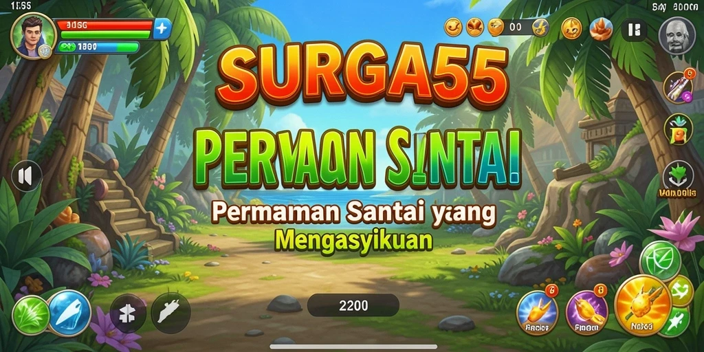 Tampilan permainan SURGA55 yang menarik dan menyenangkan.